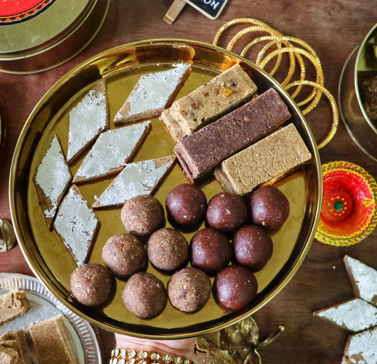 Assorted Diwali Special Gift Box | Premium and Handcrafted Gifting | 6 Varieties