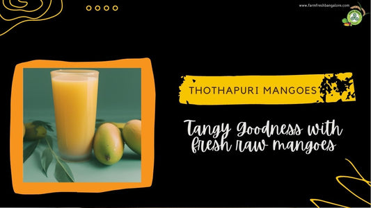 Get Your Taste Buds Ready for Some Tangy Goodness with Fresh Raw Mangoes!