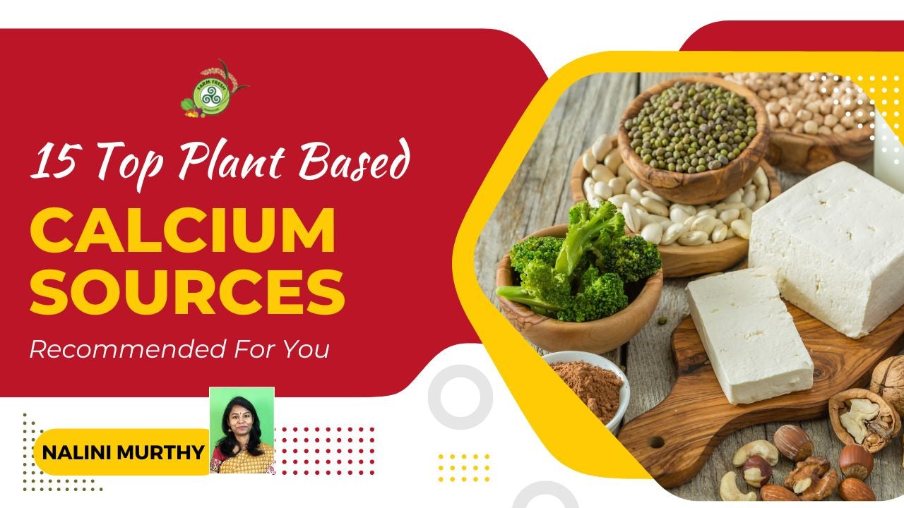 15 Top PlantBased Calcium Sources For You Farm Fresh