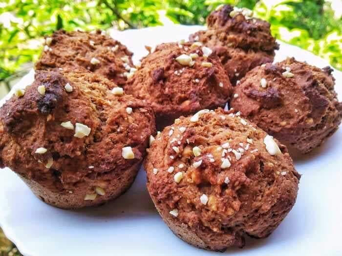 Fudgy Banana and Nut Muffins - Limited sale (6 muffins - 480g)