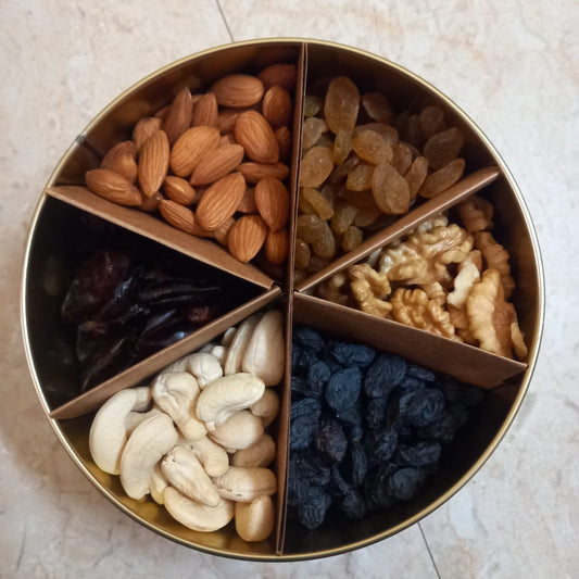 Festival Gift Box : Dry Fruits & Nuts Combo (Approx. Weight is 500g)