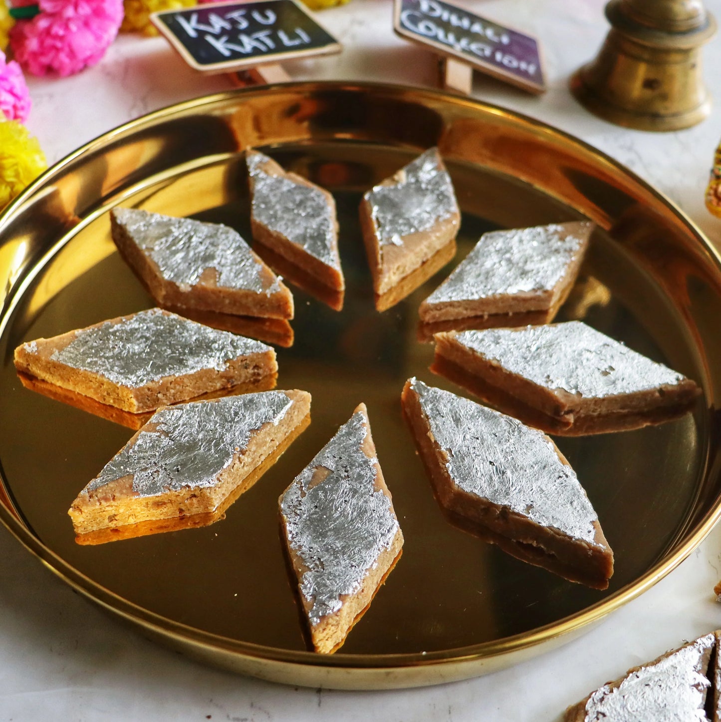 Kaju Katli - Diwali Special | Sweetened with Molasses & Made with Premium Cashews