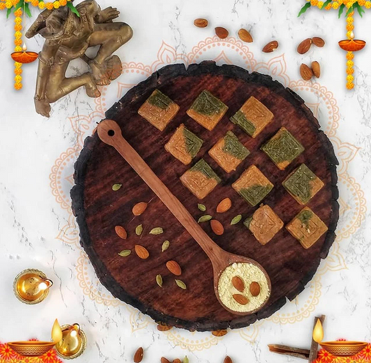 Kaju Pista Barfi | 200g | Sugar-free, Gluten-free & Plant-based