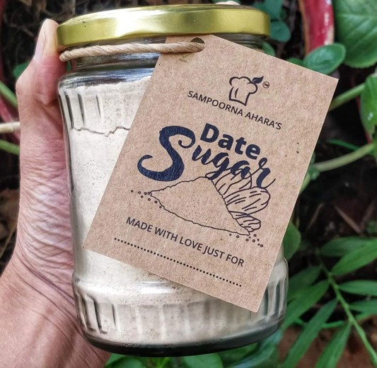 Date Sugar 350g | Rich in Iron | Preservative Free | Healthy Sugar Alternative | Vegan, Gluten-Free, Unprocessed