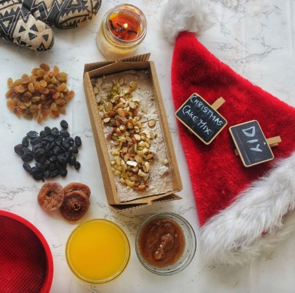 Christmas Cake Mix (For 550g Cake) | Plant-based & Sugar-free