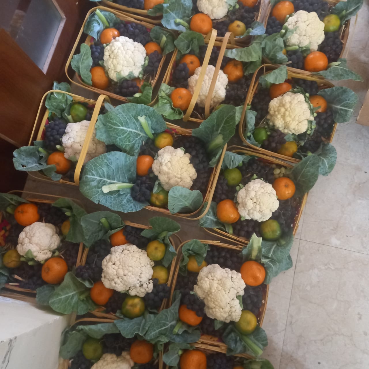 Green Gifting: Fruits & Veggies Gift Basket