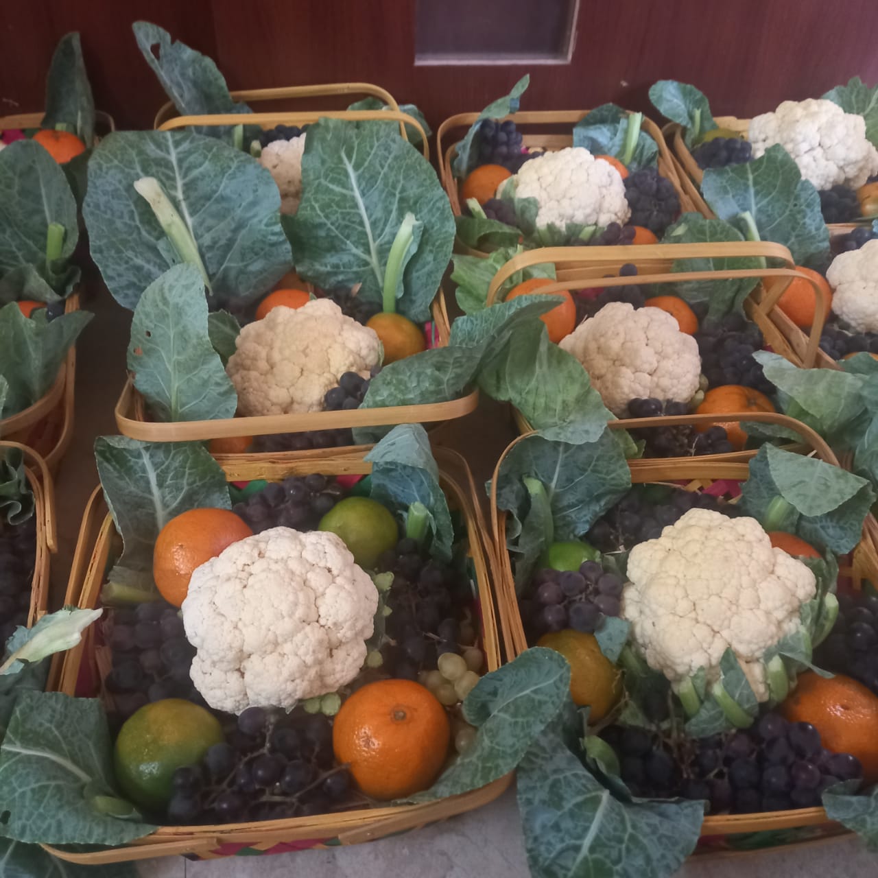 Green Gifting: Fruits & Veggies Gift Basket
