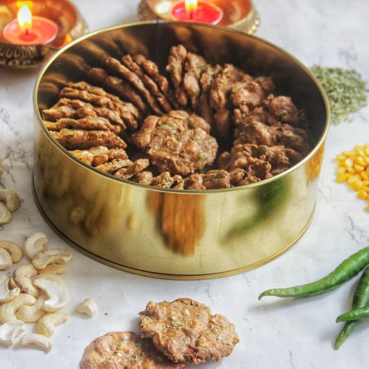 Spicy Cashew Pakoda Crunchies(400g)