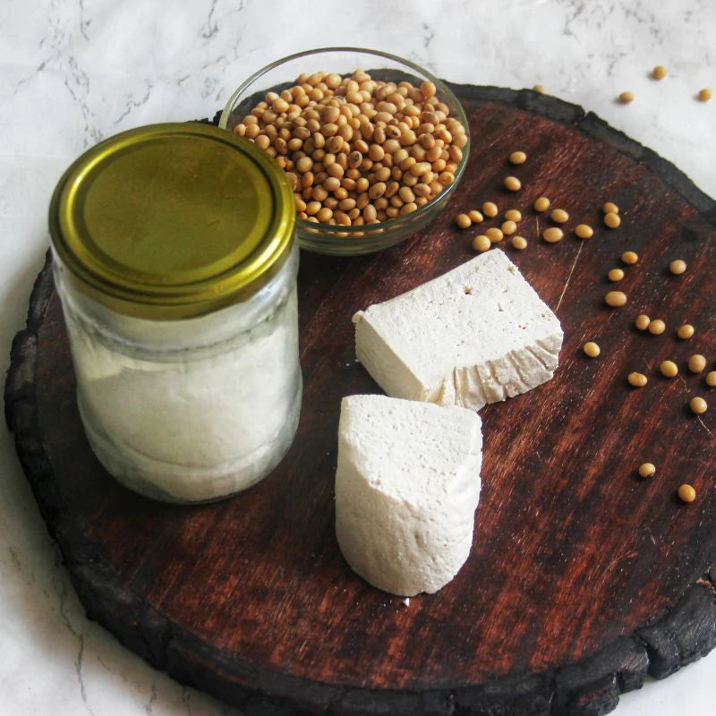 Fresh Tofu subscription - 200g - Reusable glass bottle